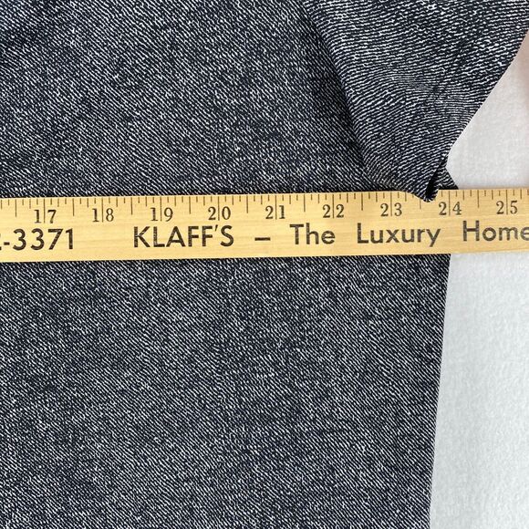 TAHARI Blouse 2X Arthur S. Levine Striped Draped Cowl Neck Ruched Sleeve Gray - Picture 7 of 9